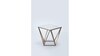 Lindy Gold Modern Side Table (Placement Included) rental in Austin, TX