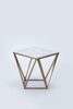 Lindy Gold Modern Side Table (Placement Included) rental in Austin, TX