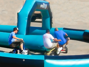 Inflatable Race Track rental Chicago, IL