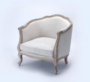 French Country Armchair rental Austin, TX