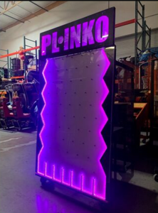 LED Plinko rental Las Vegas, NV
