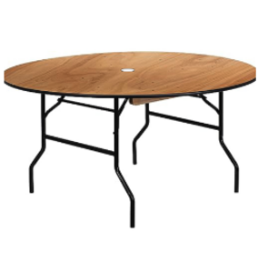 60" Round Table with Umbrella Hole in the Middle rental Los Angeles, CA