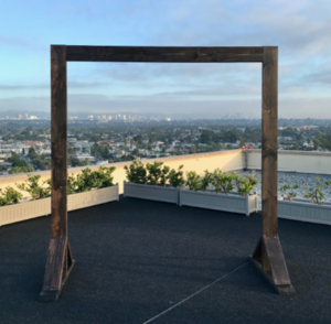 Wooden Arch rental Los Angeles, CA