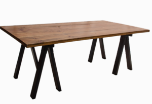 Trestle Table w/ black legs rental Los Angeles, CA