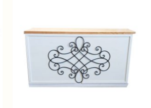 6' Tuscan  Wood Bar Front rental San Diego, CA