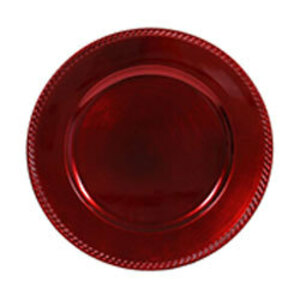 Braided Acrylic Charger Plate rental Phoenix, AZ