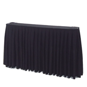 Rectangular Skirted Bar rental Atlanta, GA