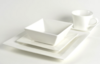 White Square China Collection rental in Atlanta, GA