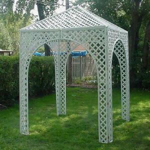 Lattice Gazebo / Chuppah rental Salt Lake City, UT