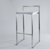 Contempo Silver Barstool rental in Atlanta, GA