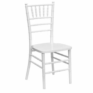 White Chiavari Chair with Pad rental Denver, CO