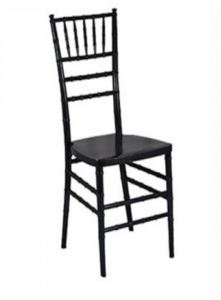 Black Chiavari Chair with Pad rental Denver, CO