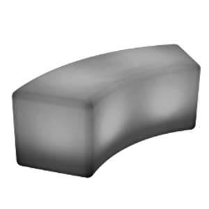 LED Curved Bench rental Denver, CO