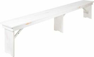  White Antique Bench rental Philadelphia, PA