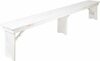  White Antique Bench rental in Philadelphia, PA