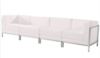 Contemporary White Leather Set rental in Atlanta, GA