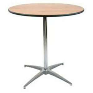30" Round Highboy Cocktail Table rental Philadelphia, PA
