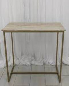 Gold Communal Table rental Phoenix, AZ
