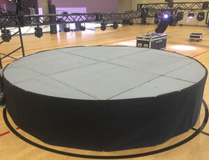 12' Circle Stage rental Philadelphia, PA
