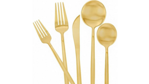 Gold Dinner Fork rental Greater Northern Michigan
