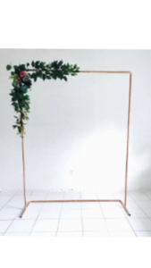 Copper Metal Arch 7H x 6W rental Denver, CO