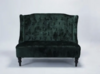 Emerald Velvet Settee rental in Atlanta, GA