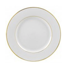 Double Gold Rimmed Dinner Plate rental Salt Lake City, UT