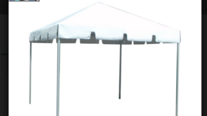 10' x 60' White Frame Tent rental Denver, CO