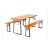 Brown Table and Bench Set rental in Atlanta, GA