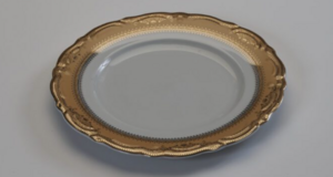 Vanessa Gold Dinner Plate rental Salt Lake City, UT