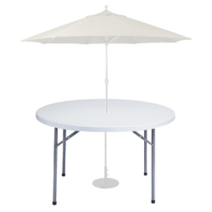 60" Round with Umbrella rental Atlanta, GA