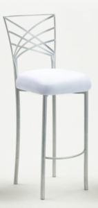 Silver Barstool rental Atlanta, GA