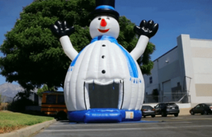Inflatable Frosty Bounce House rental Austin, TX