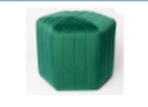 Talia Ottoman Emerald rental Salt Lake City, UT