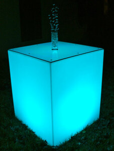 Glo Large Square Cocktail Tables rental Austin, TX