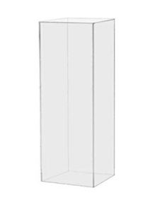 Acrylic Pedestal rental Denver, CO