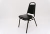 Black Padded Banquet Chair rental in Austin, TX