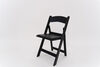 Black Resin Folding Chair rental in Austin, TX