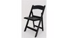 Black Resin Folding Chair rental in Austin, TX
