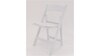 White Resin Folding Chair rental in Austin, TX