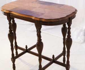 Wood Side Table rental Austin, TX
