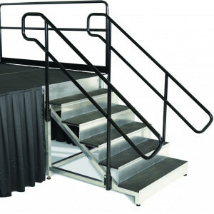 Stage Stairs with Handrails rental Atlanta, GA