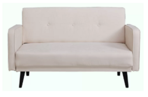 Ivory Loveseat rental Austin, TX