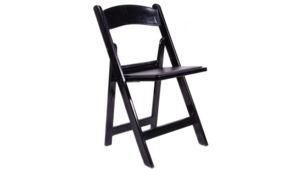 Black Padded Folding Chair rental in Orlando, FL