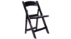Black Padded Folding Chair rental in Orlando, FL