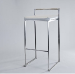 Contempo Silver Barstool rental Miami-Ft. Lauderdale, FL