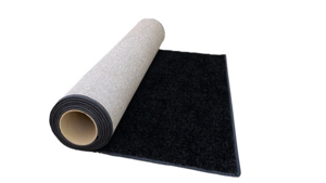 4'X100' Black Carpet Runner rental Austin, TX