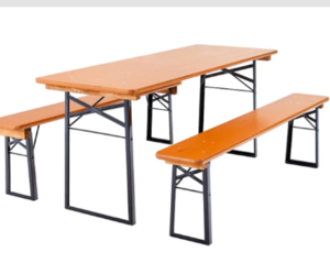 Beer Garden Table & Bench Set rental Miami-Ft. Lauderdale, FL