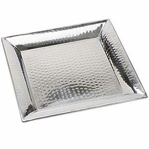 Hammered Square Tray Small rental Austin, TX