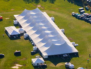 40 x 100 White Frame Tent rental Miami-Ft. Lauderdale, FL